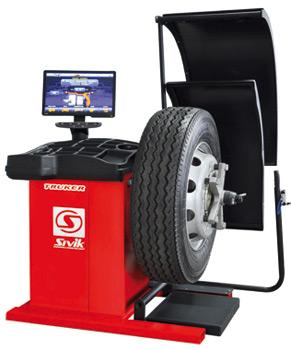 Sivik TRUCKER Luxe станок балансировочный для грузовых и легковых колес (синий)